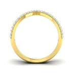 9ct Yellow Gold Round Lab Grown Diamond Ring 2