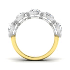 9ct Yellow Gold Round Lab Grown Diamond Ring 2