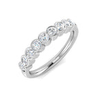 Platinum Round Lab Grown Diamond Ring 1