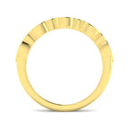 9ct Yellow Gold Oval Ruby and Diamond Ring 2