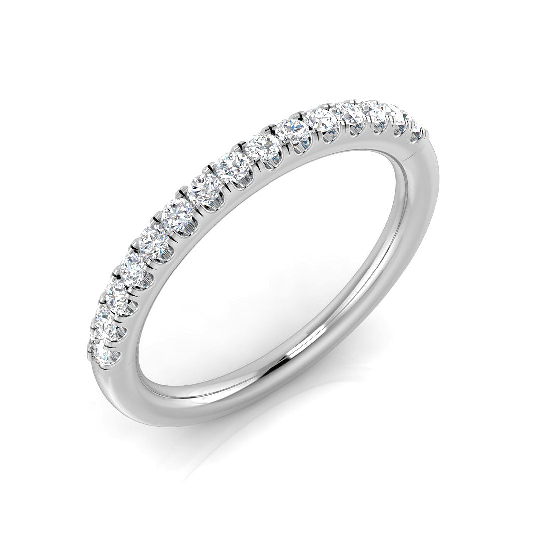 Platinum Round Diamond Ring 1