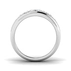 9ct White Gold Round Lab Grown Diamond Ring 2