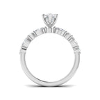 Platinum Marquise Lab Grown Diamond Ring 2