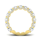 9ct Yellow Gold Round Lab Grown Diamond Ring 2