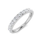 9ct White Gold Round Diamond Ring 1