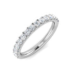 Platinum Round Lab Grown Diamond Ring 1