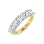 18ct Yellow Gold Round Lab Grown Diamond Ring 1
