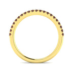 9ct Yellow Gold Round Brown Diamond Ring 2
