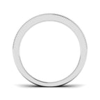 9ct White Gold Round Lab Grown Diamond Ring 2