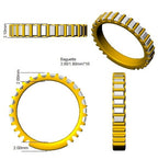Platinum Baguette Diamond Ring 3