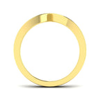 9ct Yellow Gold Round Lab Grown Diamond Ring 2