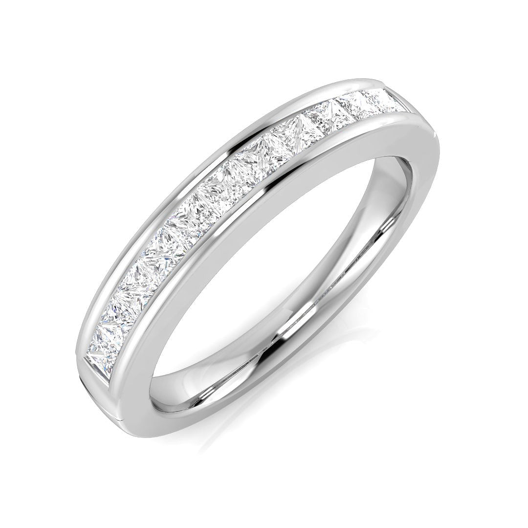 Platinum Princess Diamond Ring 1