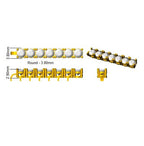 9ct White Gold Round Lab Grown Diamond Bracelet 2