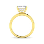 9ct Yellow Gold Princess Lab Grown Diamond Ring 2