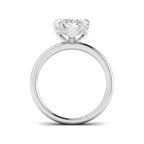 Platinum Heart Lab Grown Diamond Ring 2