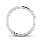 9ct White Gold Round Lab Grown Diamond Ring 2
