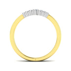 9ct Yellow Gold Round Diamond Ring 2