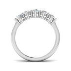 Platinum Round Lab Grown Diamond Ring 2