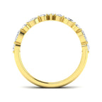 9ct Yellow Gold Marquise Diamond Ring 2