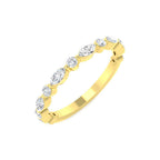 9ct Yellow Gold Marquise Lab Grown Diamond Ring 1
