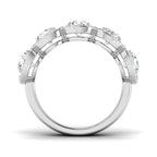9ct White Gold Round Lab Grown Diamond Ring 2