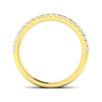 18ct Yellow Gold Round Lab Grown Diamond Ring 2