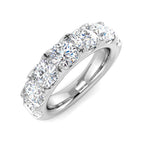 Platinum Round Lab Grown Diamond Ring 1