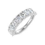 9ct White Gold Oval Lab Grown Diamond Ring 1