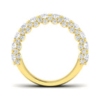 9ct Yellow Gold Oval Lab Grown Diamond Ring 2
