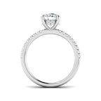 Platinum Round Diamond Ring 2