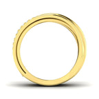 9ct Yellow Gold Round Lab Grown Diamond Ring 2