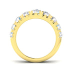 9ct Yellow Gold Round Lab Grown Diamond Ring 2