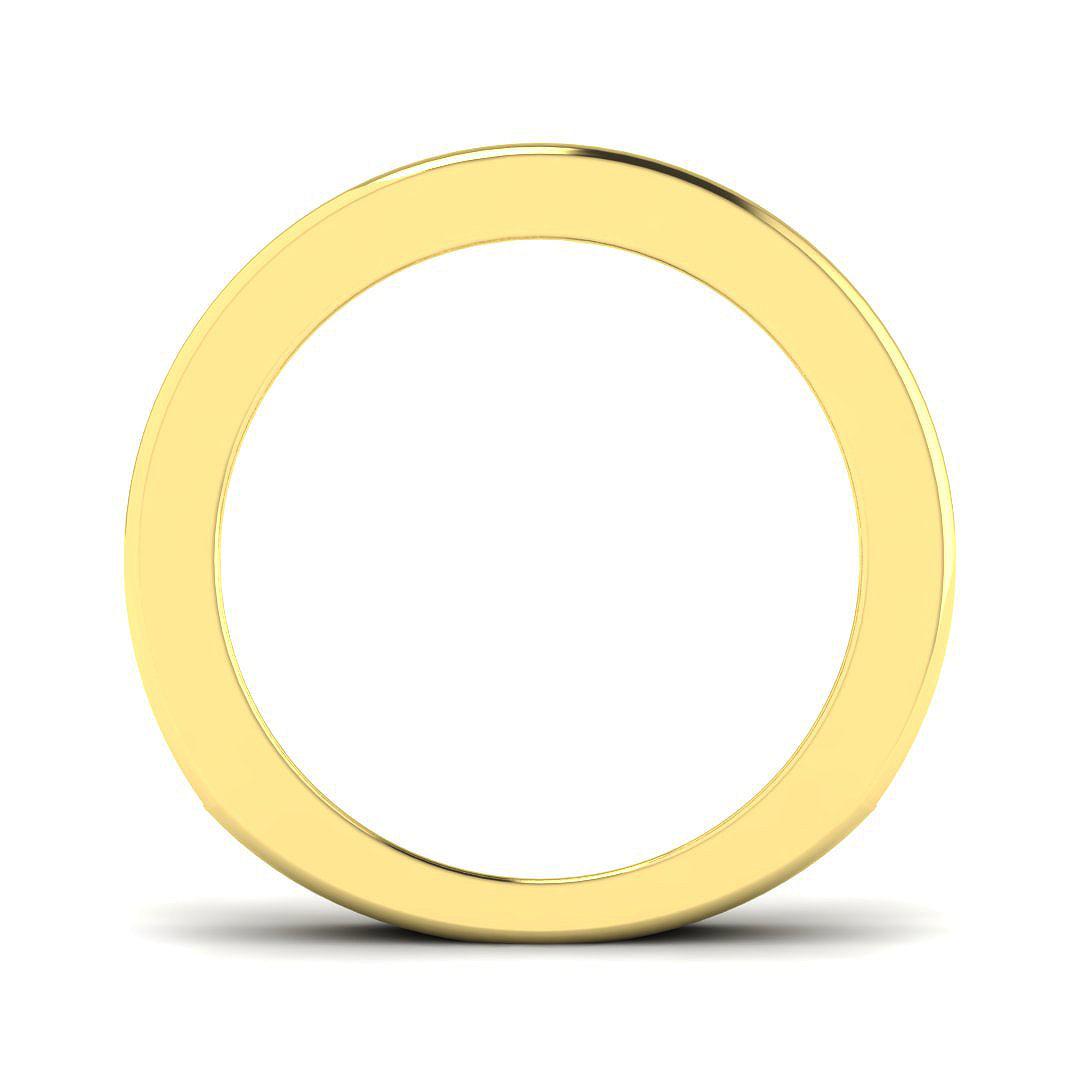18ct Yellow Gold Princess Lab Grown Diamond Ring 2