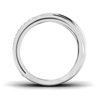 9ct White Gold Round Lab Grown Diamond Ring 2