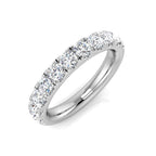 Platinum Round Lab Grown Diamond Ring 1