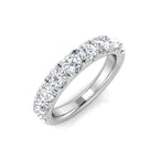 Platinum Round Lab Grown Diamond Ring 1