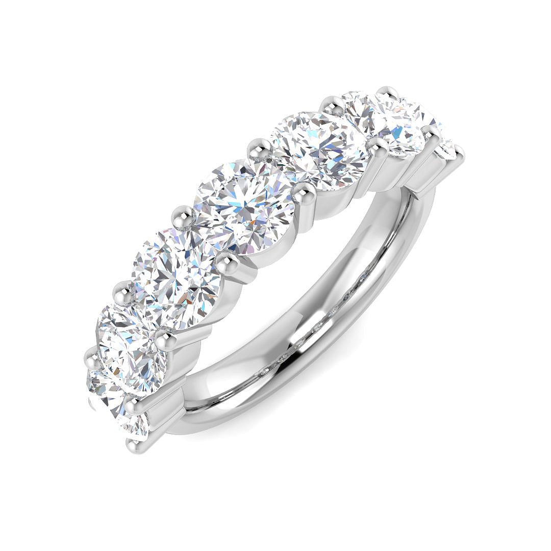 Platinum Round Diamond Ring 1