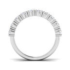 9ct White Gold Oval Lab Grown Diamond Ring 2