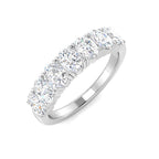 Platinum Oval Lab Grown Diamond Ring 1