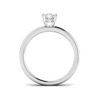 Platinum Cushion Lab Grown Diamond Ring 2