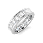 18ct White Gold Baguette Diamond Ring 1