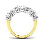 9ct Yellow Gold Round Lab Grown Diamond Ring 2