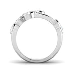9ct White Gold Round Lab Grown Diamond Ring 2