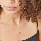 Silver Birthstone Pendant