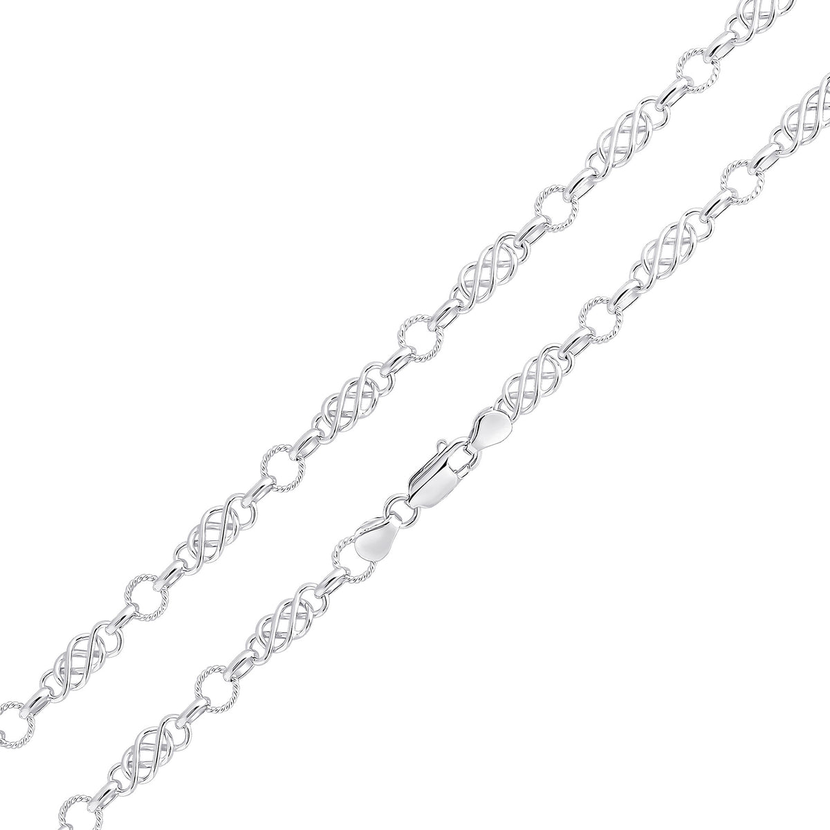 Silver 6mm Celtic Twist 1