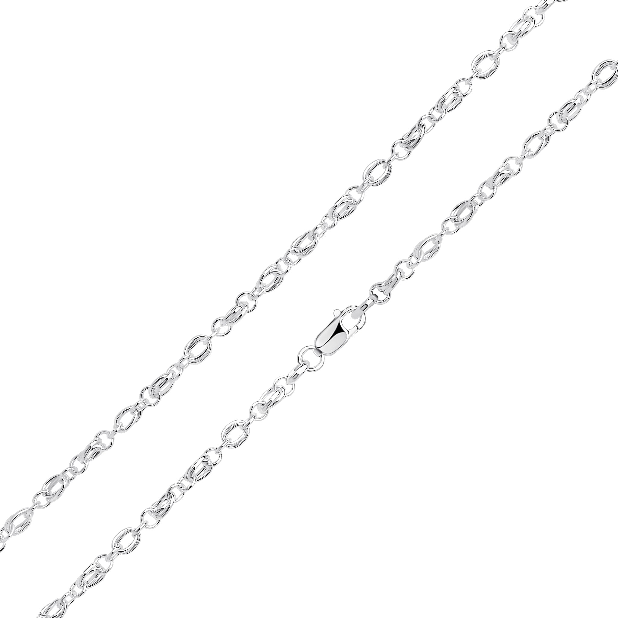 Silver Small Multi-link 7.5"