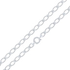 Silver 10mm Oval Knot