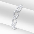 Silver 10mm Oval Knot Chain