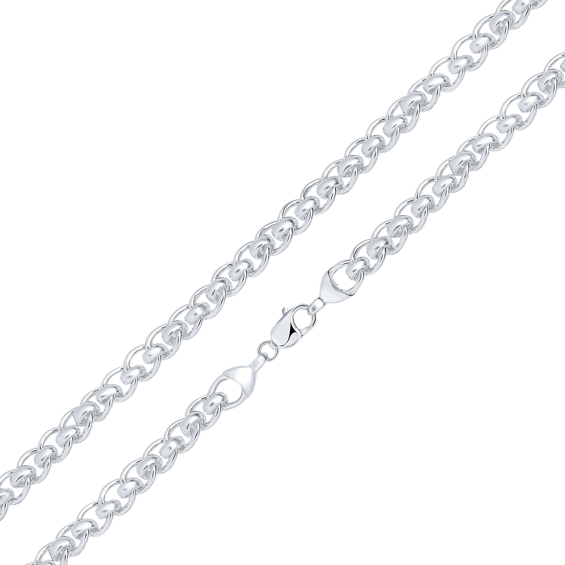 Silver 10mm Rollerball Chain