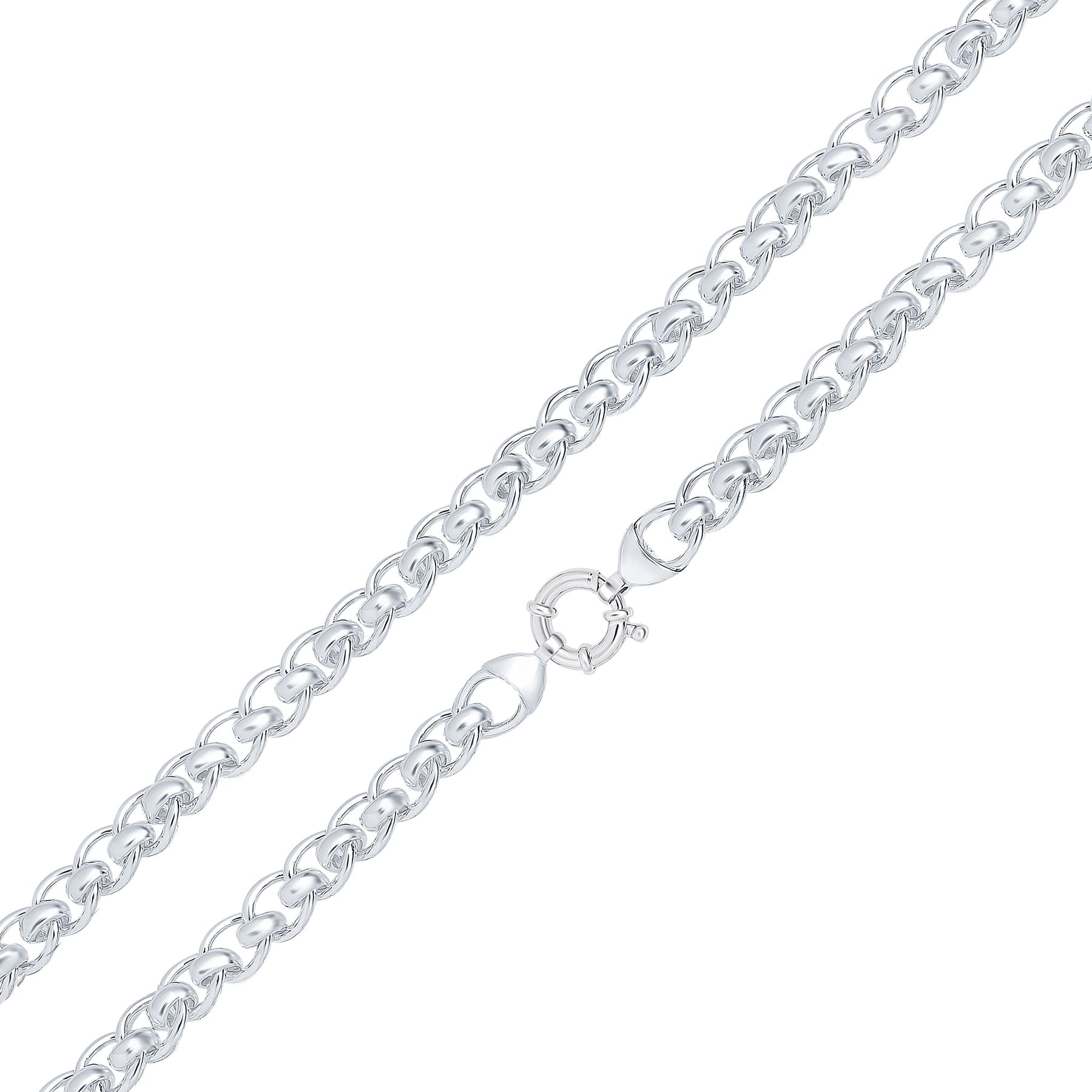 Silver 10mm Rollerball Chain